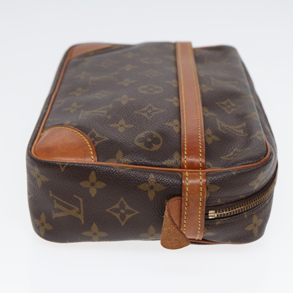 LOUIS VUITTON Monogram Compiegne 28 Clutch Bag M51845 LV Auth 85214