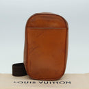 LOUIS VUITTON Nomad Pochette Gange Shoulder Bag Beige LV Auth 85215-12