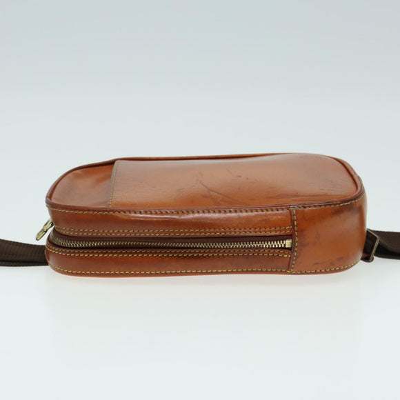 LOUIS VUITTON Nomad Pochette Gange Shoulder Bag Beige LV Auth 85215