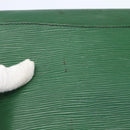 LOUIS VUITTON Epi Montaigne 23 Clutch Bag Green M52664 LV Auth 85216-12