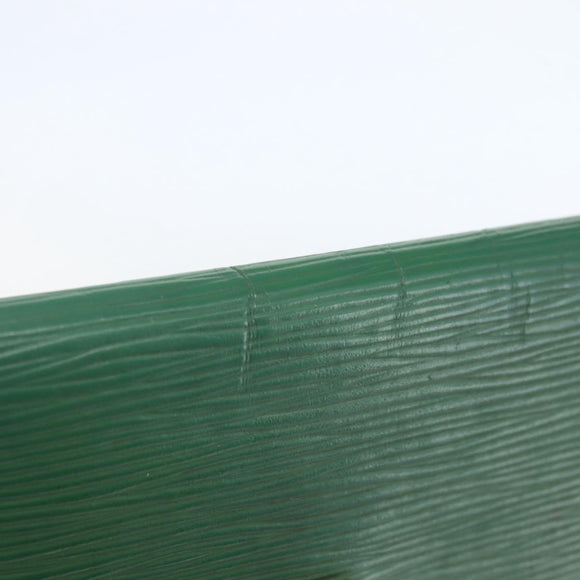 LOUIS VUITTON Epi Montaigne 23 Clutch Bag Green M52664 LV Auth 85216