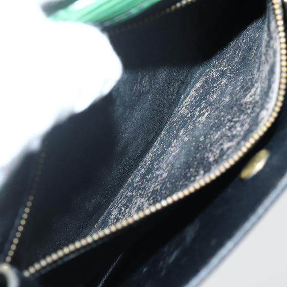 LOUIS VUITTON Epi Montaigne 23 Clutch Bag Green M52664 LV Auth 85216