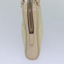 PRADA Hand Bag Nylon Gold Beige Auth 85224-4