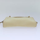 PRADA Hand Bag Nylon Gold Beige Auth 85224-5