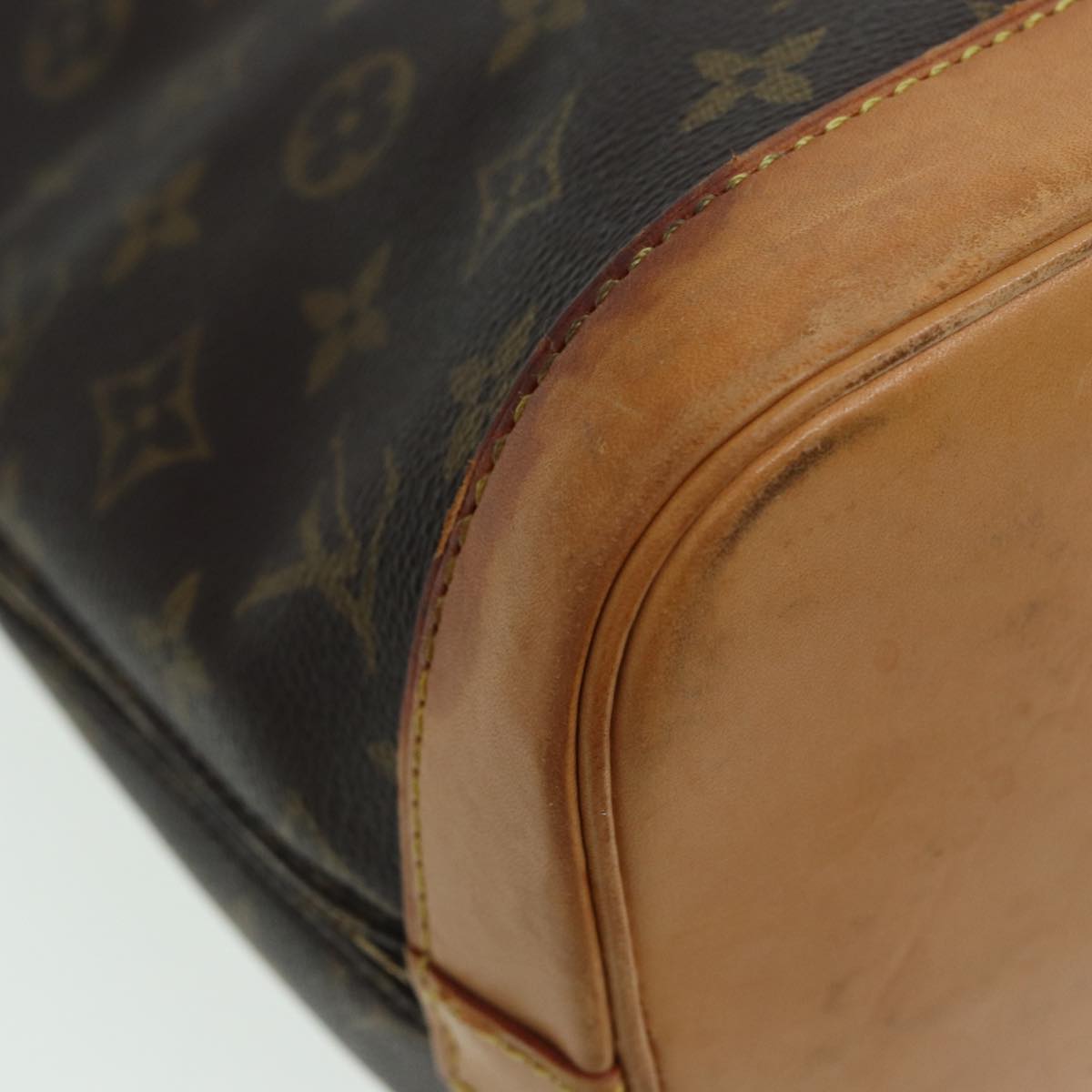 LOUIS VUITTON Monogram Alma Hand Bag M51130 LV Auth 85239