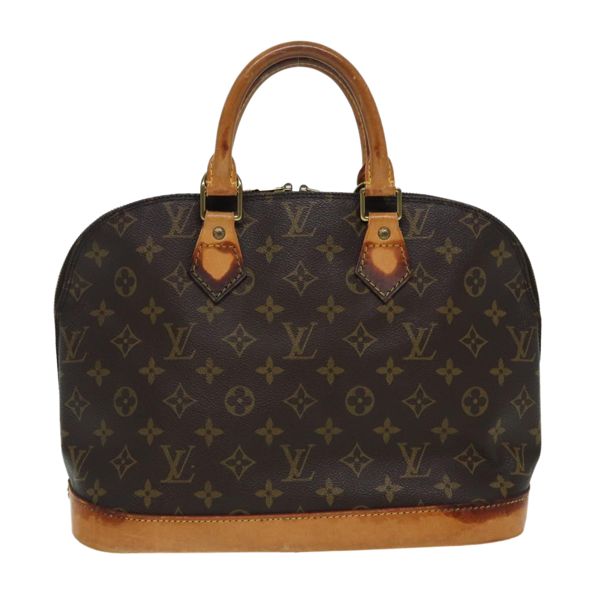 LOUIS VUITTON Monogram Alma Hand Bag M51130 LV Auth 85239