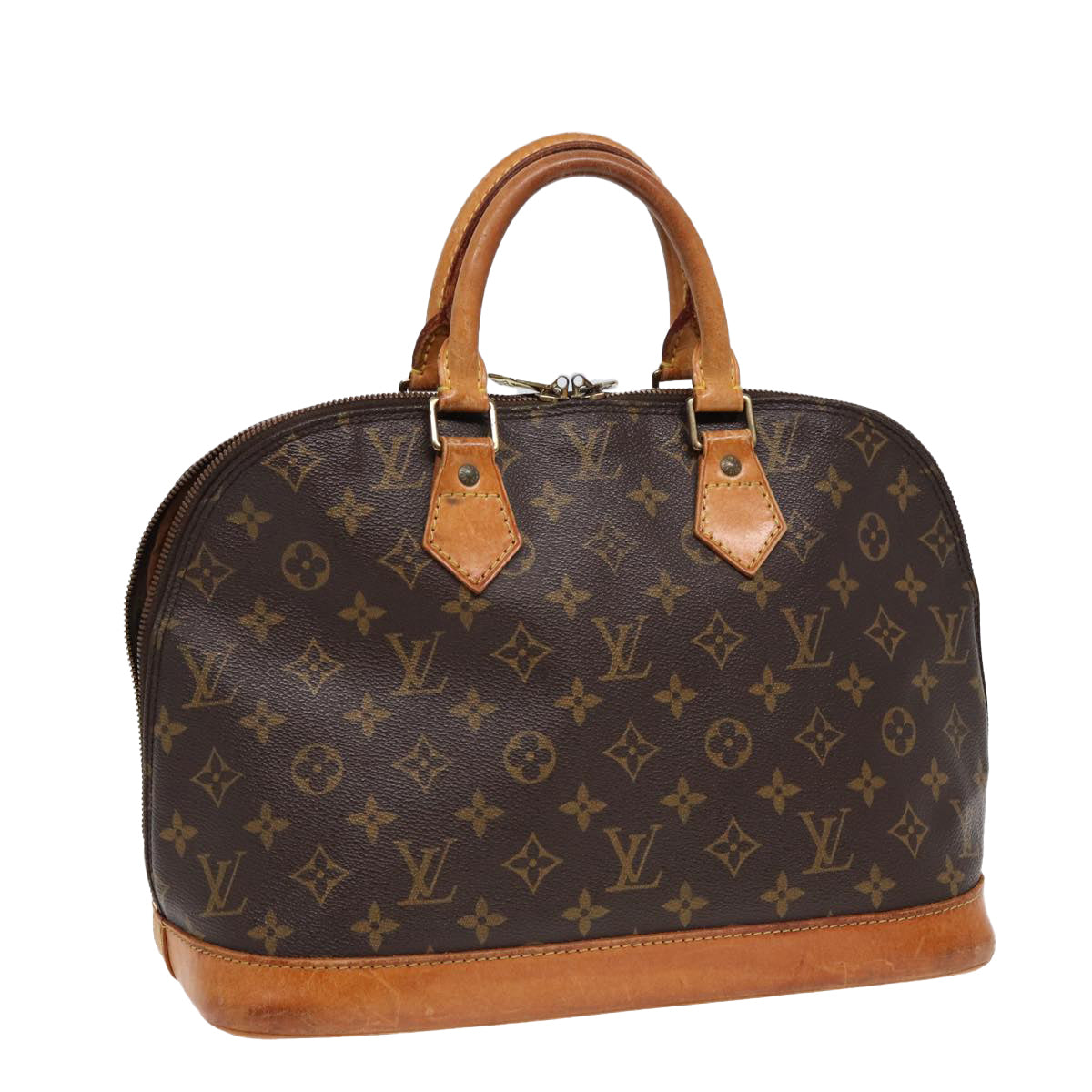 LOUIS VUITTON Monogram Alma Hand Bag M51130 LV Auth 85240