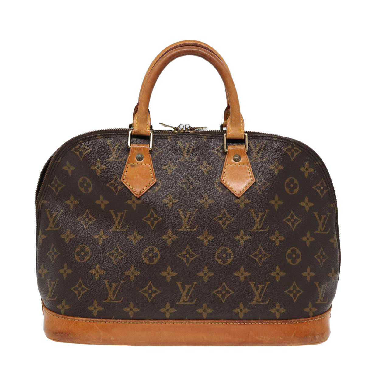 LOUIS VUITTON Monogram Alma Hand Bag M51130 LV Auth 85240