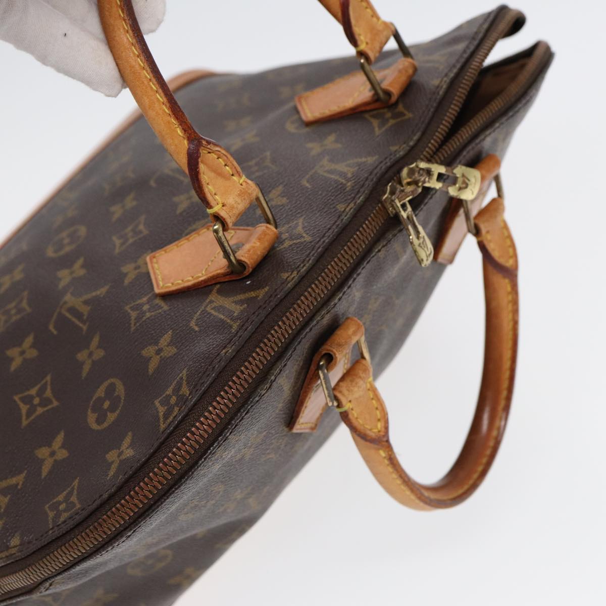 LOUIS VUITTON Monogram Alma Hand Bag M51130 LV Auth 85240