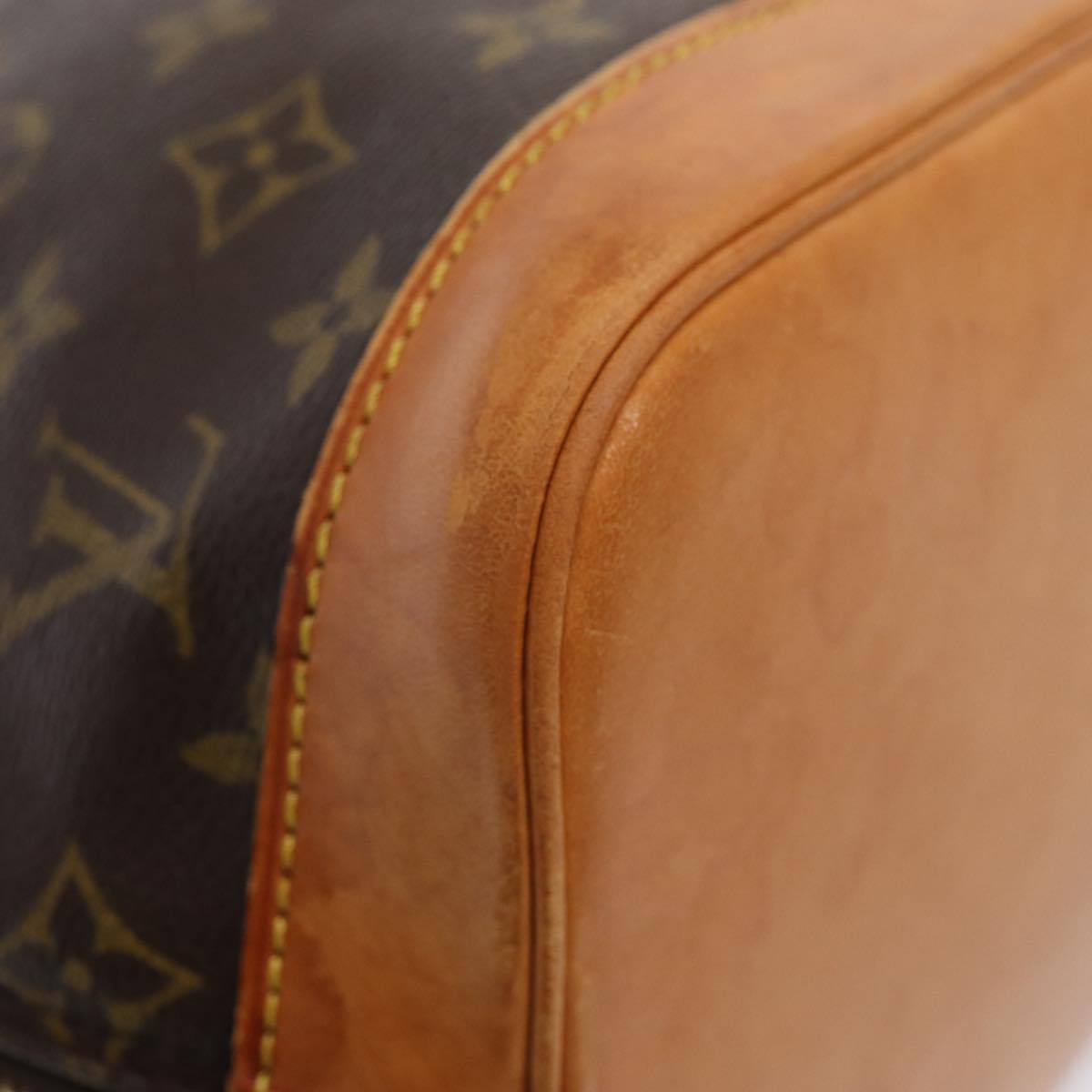 LOUIS VUITTON Monogram Alma Hand Bag M51130 LV Auth 85241