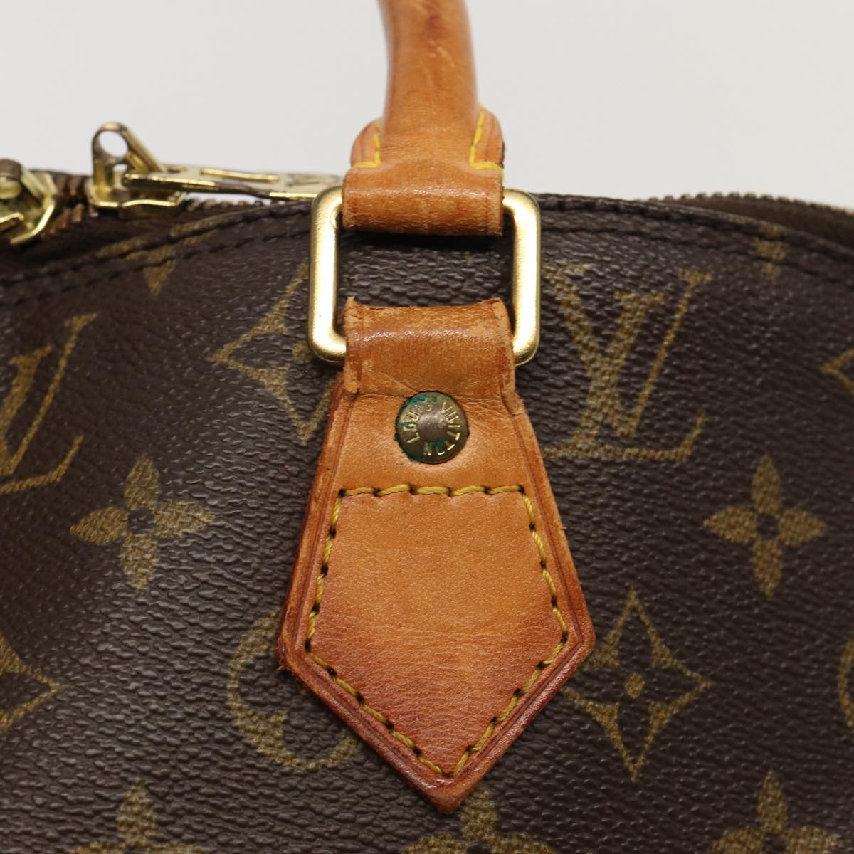 LOUIS VUITTON Monogram Alma Hand Bag M51130 LV Auth 85241