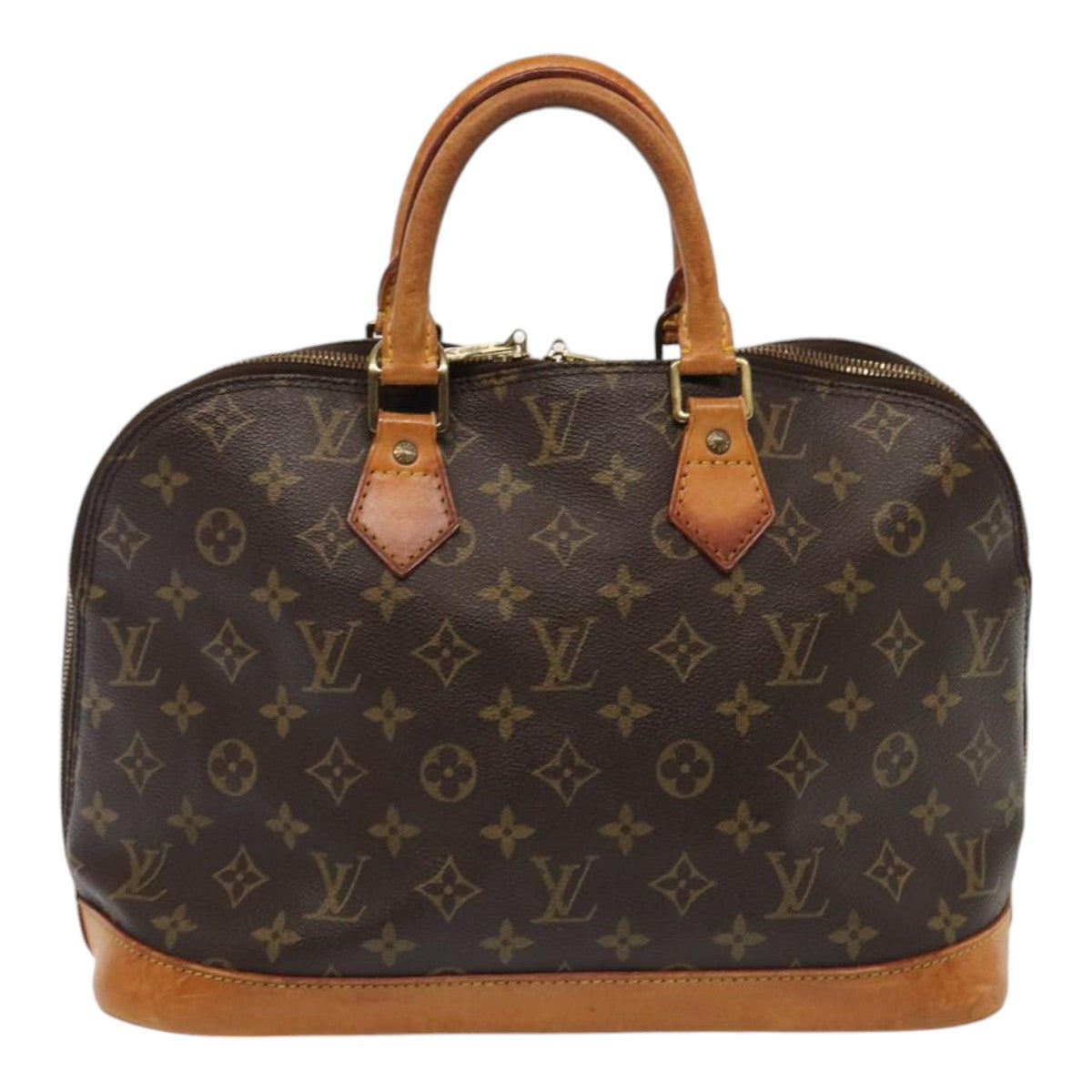 LOUIS VUITTON Monogram Alma Hand Bag M51130 LV Auth 85241