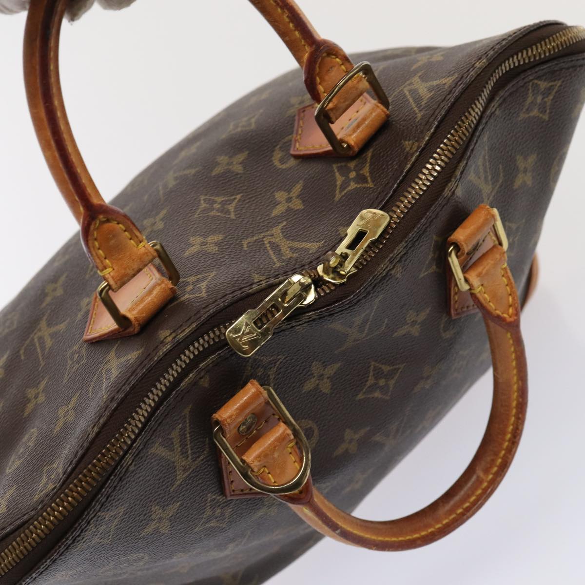 LOUIS VUITTON Monogram Alma Hand Bag M51130 LV Auth 85241