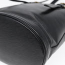 LOUIS VUITTON Epi Bucket PM Shoulder Bag Black M58992 LV Auth 85250-9