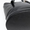 LOUIS VUITTON Epi Bucket PM Shoulder Bag Black M58992 LV Auth 85250-14