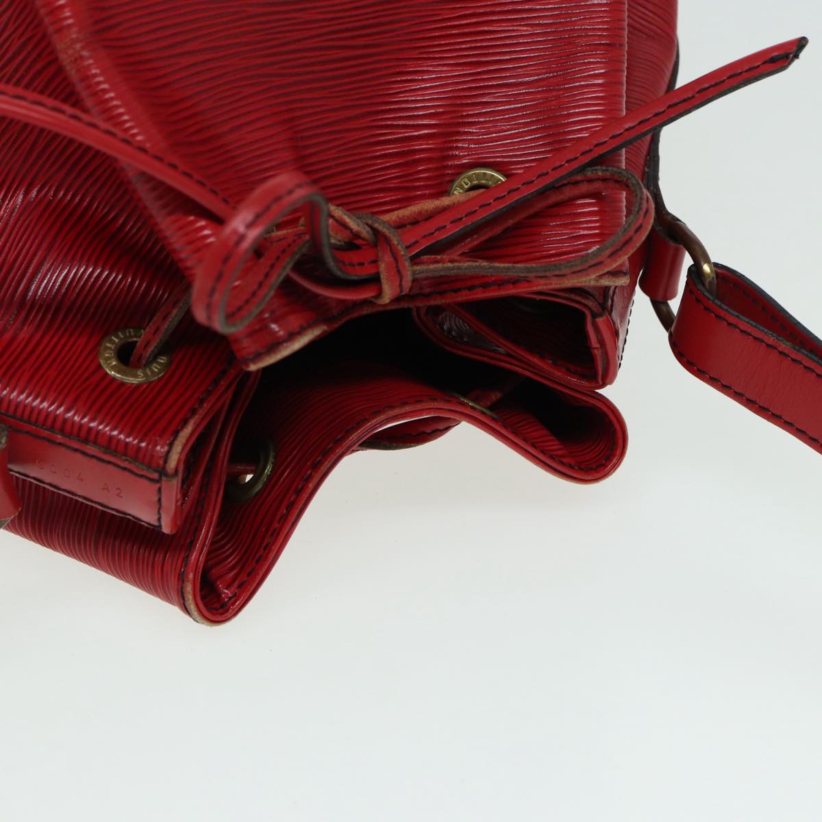 LOUIS VUITTON Epi Noe Shoulder Bag Red M44007 LV Auth 85258