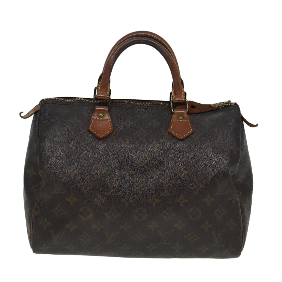 LOUIS VUITTON Monogram Speedy 30 Hand Bag M41526 LV Auth 85269