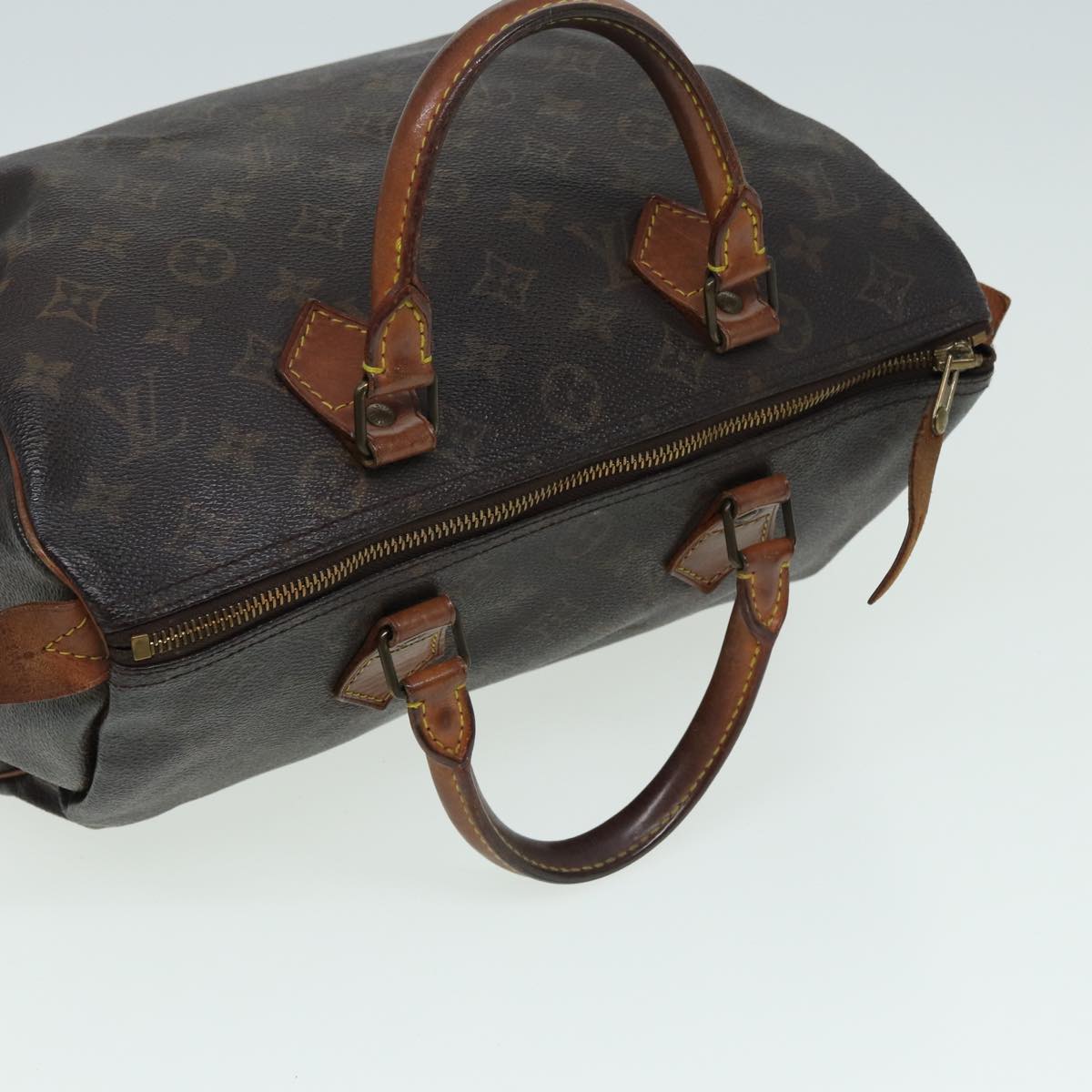 LOUIS VUITTON Monogram Speedy 30 Hand Bag M41526 LV Auth 85269