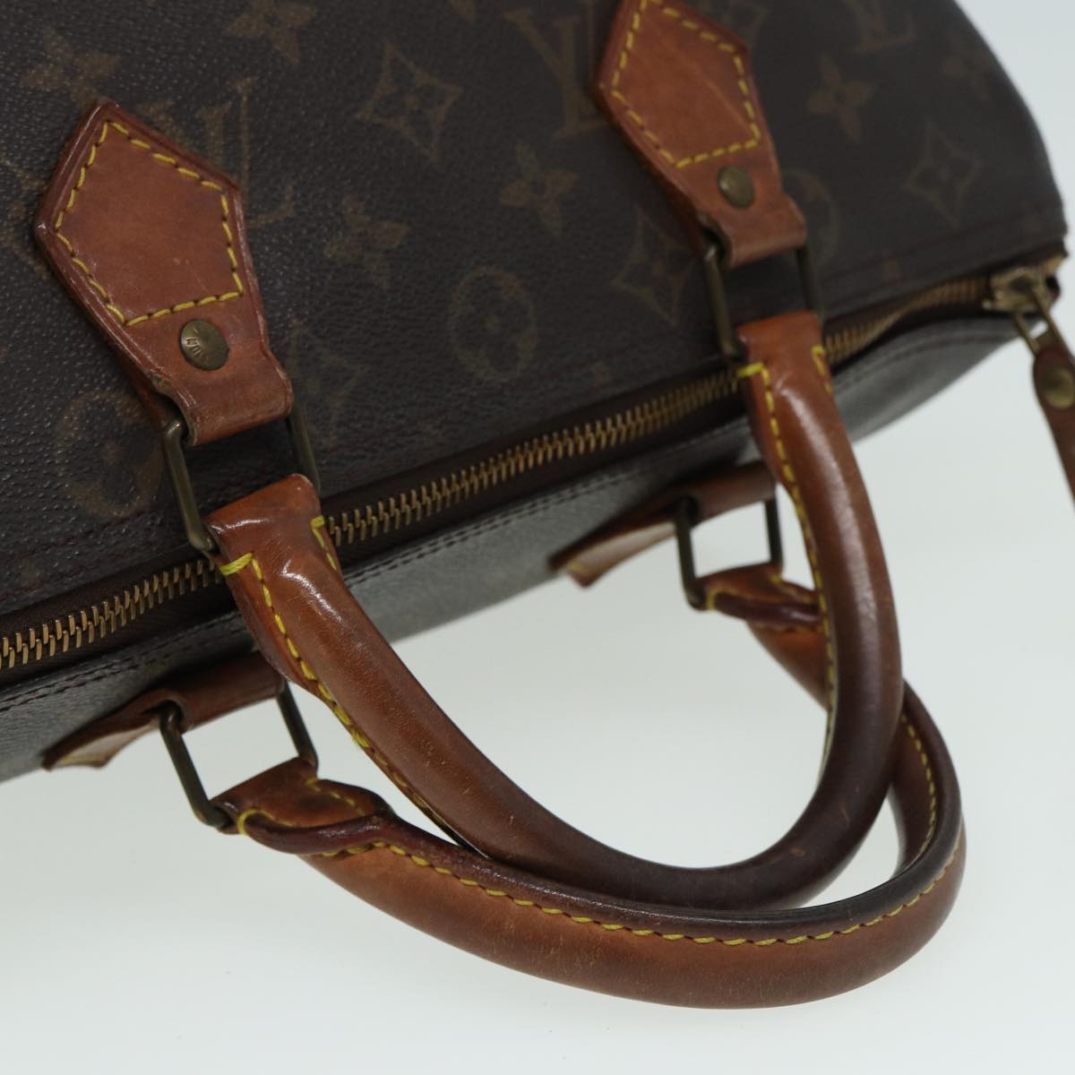 LOUIS VUITTON Monogram Speedy 30 Hand Bag M41526 LV Auth 85269