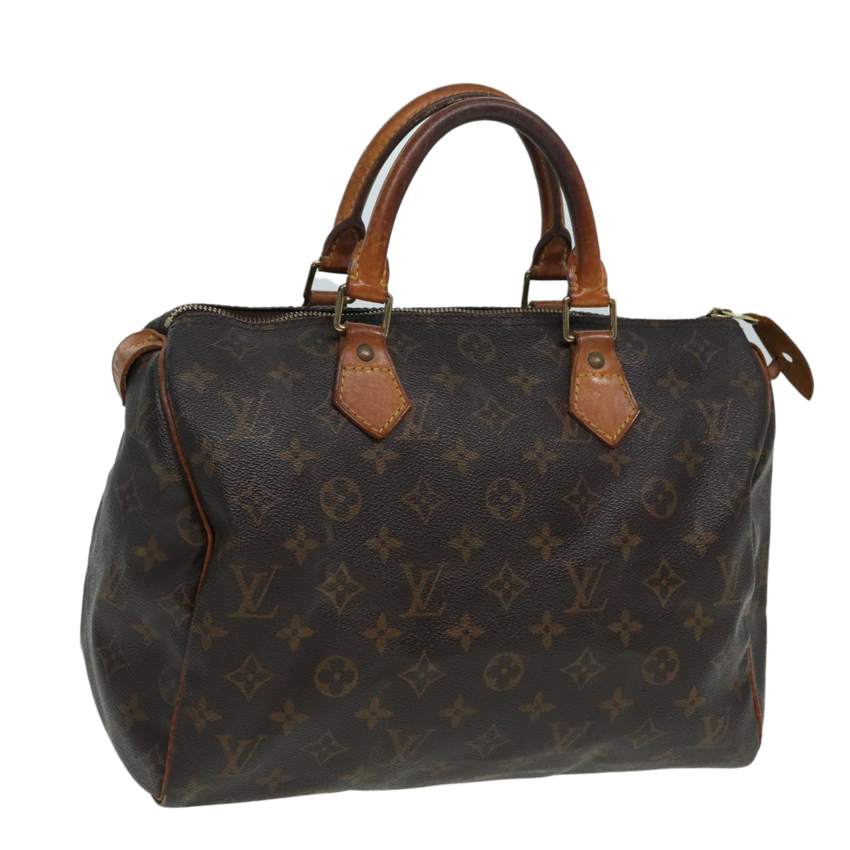 LOUIS VUITTON Monogram Speedy 30 Hand Bag M41526 LV Auth 85270