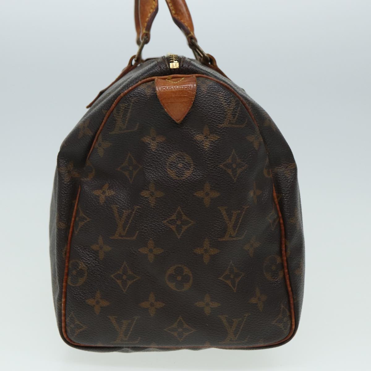 LOUIS VUITTON Monogram Speedy 30 Hand Bag M41526 LV Auth 85270