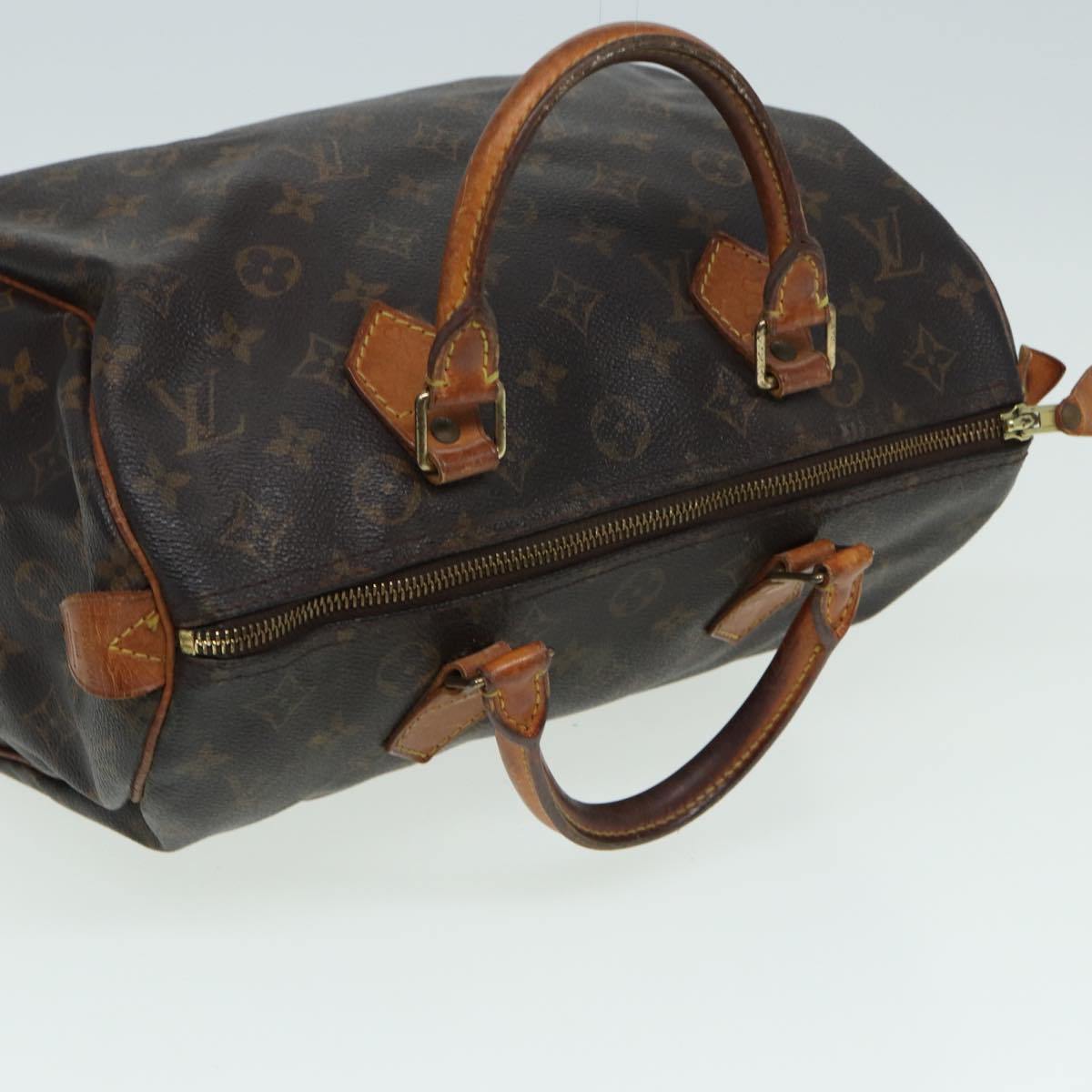 LOUIS VUITTON Monogram Speedy 30 Hand Bag M41526 LV Auth 85270