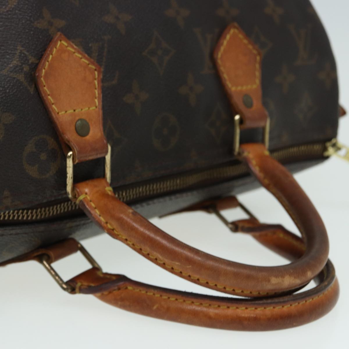 LOUIS VUITTON Monogram Speedy 30 Hand Bag M41526 LV Auth 85270