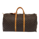 LOUIS VUITTON Monogram Keepall 60 Boston Bag M41422 LV Auth 85275-13