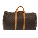 LOUIS VUITTON Monogram Keepall 60 Boston Bag M41422 LV Auth 85275-2