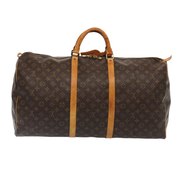 LOUIS VUITTON Monogram Keepall 60 Boston Bag M41422 LV Auth 85275 - 0