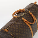 LOUIS VUITTON Monogram Keepall 60 Boston Bag M41422 LV Auth 85275-6