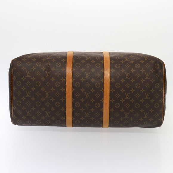 LOUIS VUITTON Monogram Keepall 60 Boston Bag M41422 LV Auth 85275