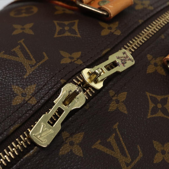 LOUIS VUITTON Monogram Keepall 60 Boston Bag M41422 LV Auth 85278
