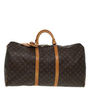 LOUIS VUITTON Monogram Keepall 60 Boston Bag M41422 LV Auth 85278-13