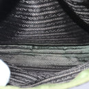 PRADA Shoulder Bag Nylon Khaki Auth 85288-20