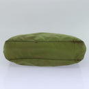 PRADA Shoulder Bag Nylon Khaki Auth 85288-5