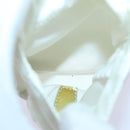 PRADA Backpack Nylon White Silver Auth 85291V-21