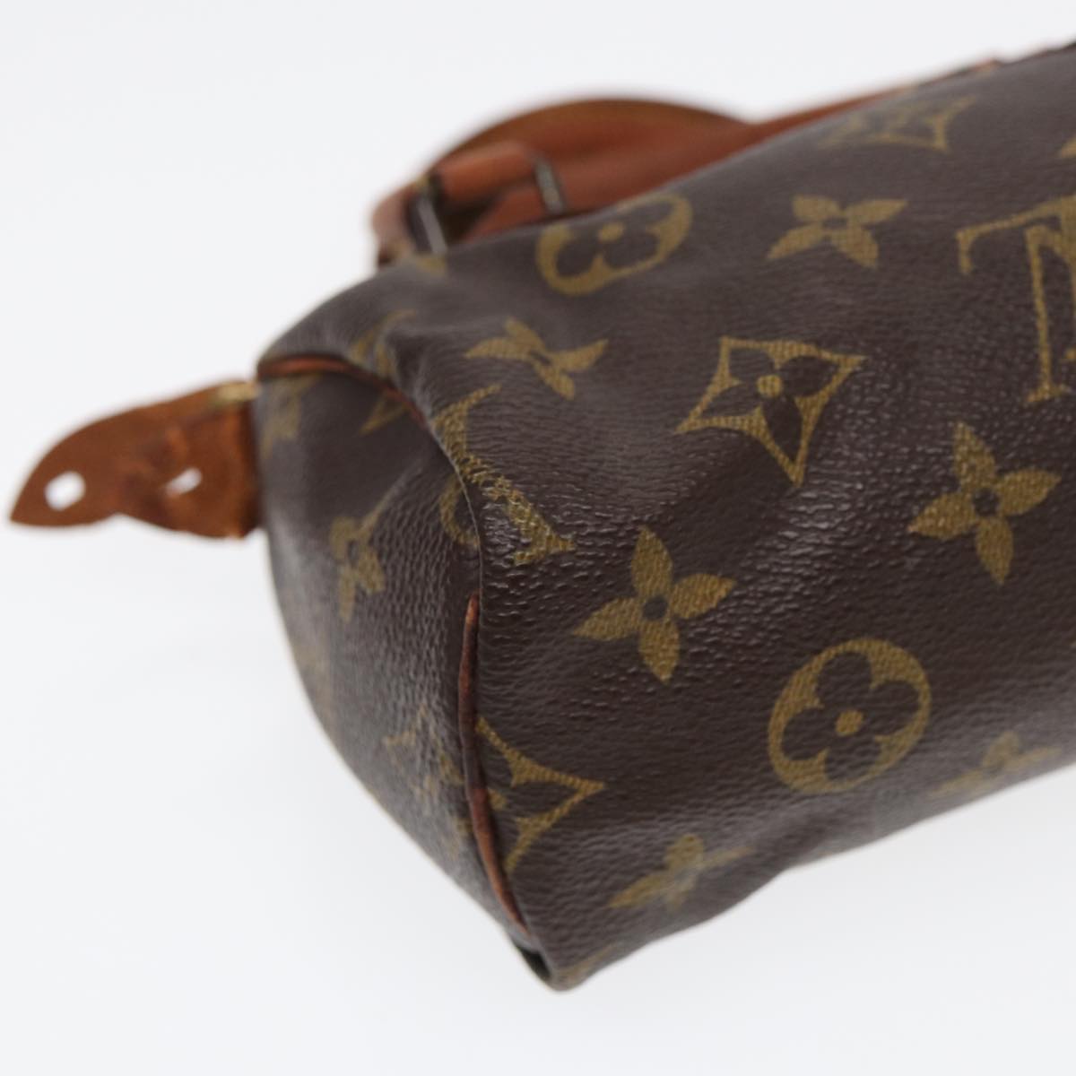 LOUIS VUITTON Monogram Mini Speedy Hand Bag M41534 LV Auth 85304