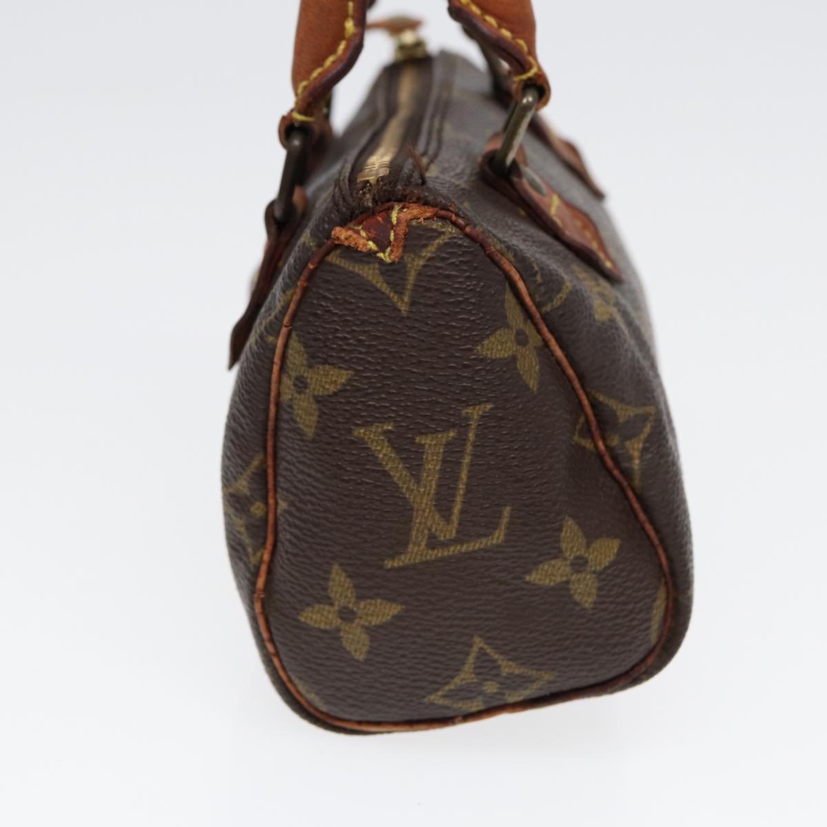 LOUIS VUITTON Monogram Mini Speedy Hand Bag M41534 LV Auth 85304