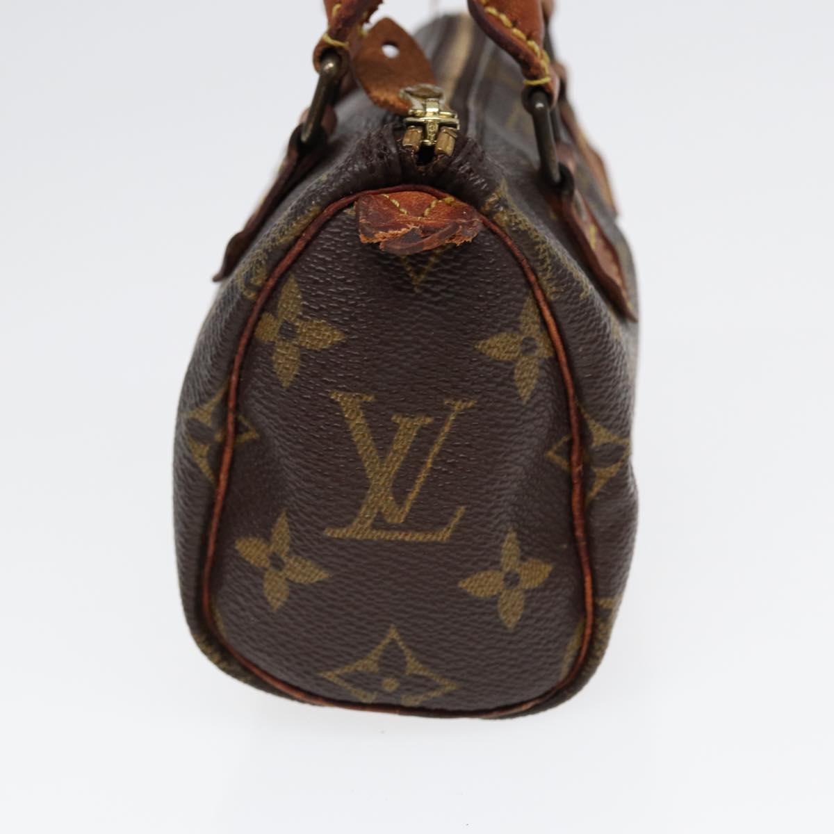 LOUIS VUITTON Monogram Mini Speedy Hand Bag M41534 LV Auth 85304