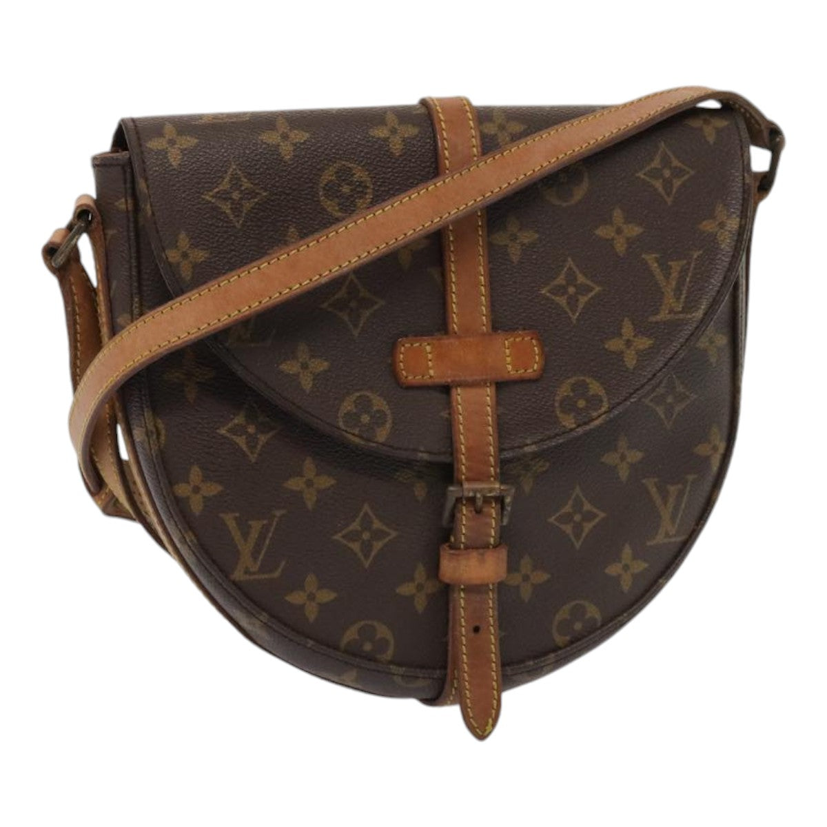 LOUIS VUITTON Monogram Chantilly MM Shoulder Bag M51233 LV Auth 85310