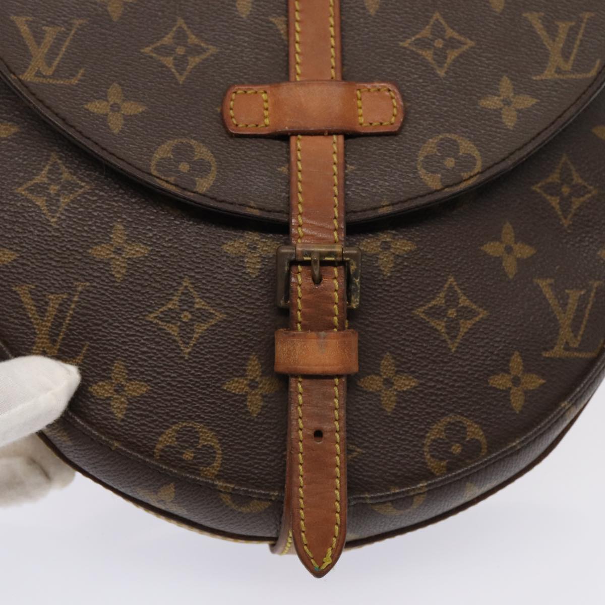 LOUIS VUITTON Monogram Chantilly MM Shoulder Bag M51233 LV Auth 85310