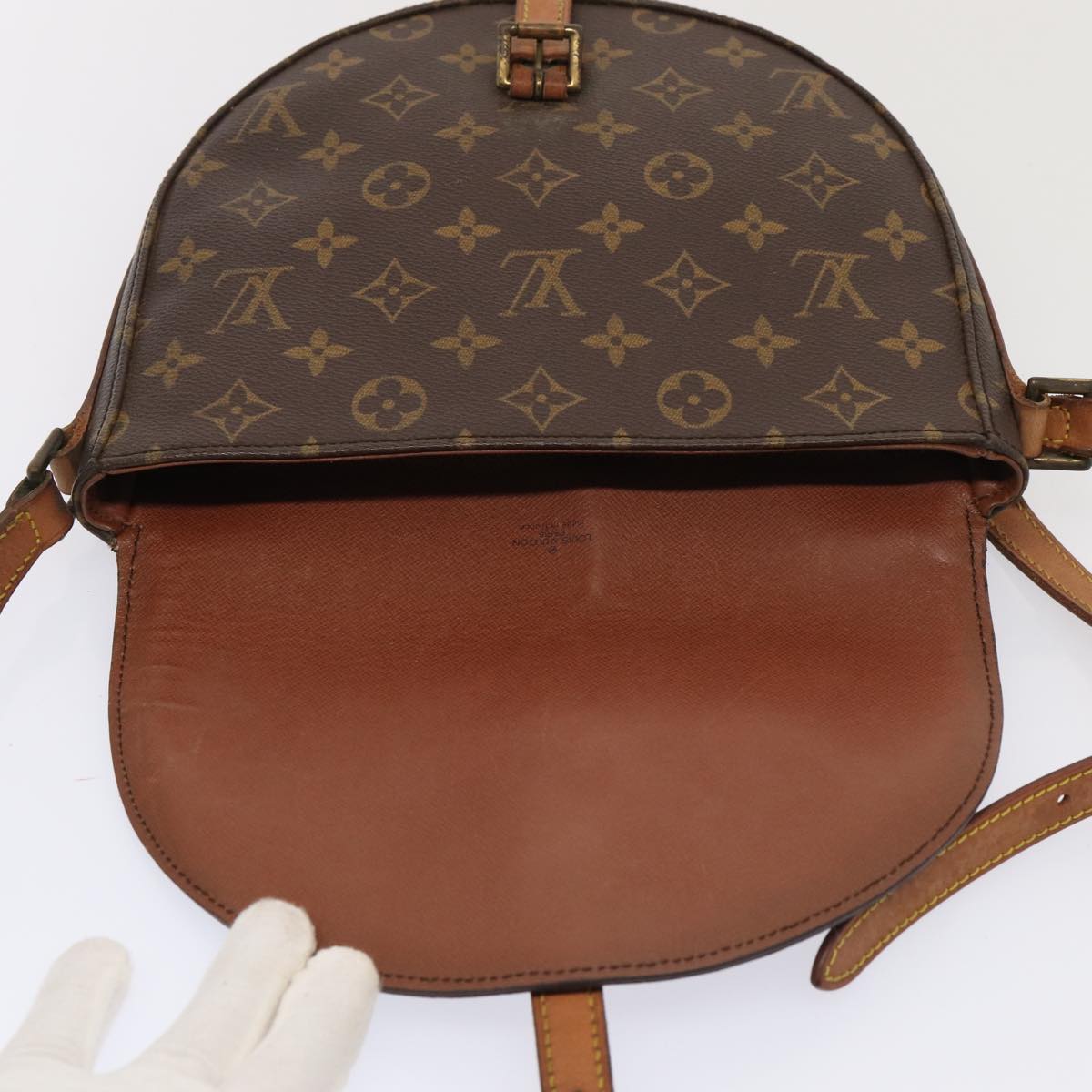 LOUIS VUITTON Monogram Chantilly MM Shoulder Bag M51233 LV Auth 85310