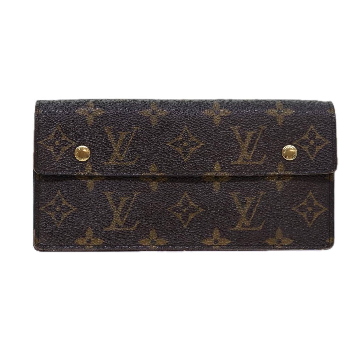 LOUIS VUITTON Monogram Portefeuille Acordion Long Wallet M58008 LV Auth 85315 - 0