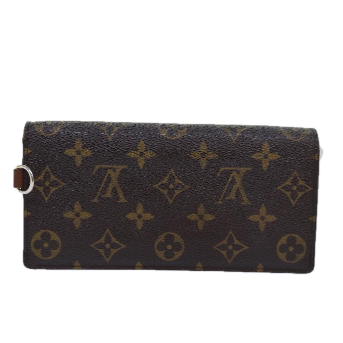 LOUIS VUITTON Monogram Portefeuille Acordion Long Wallet M58008 LV Auth 85315