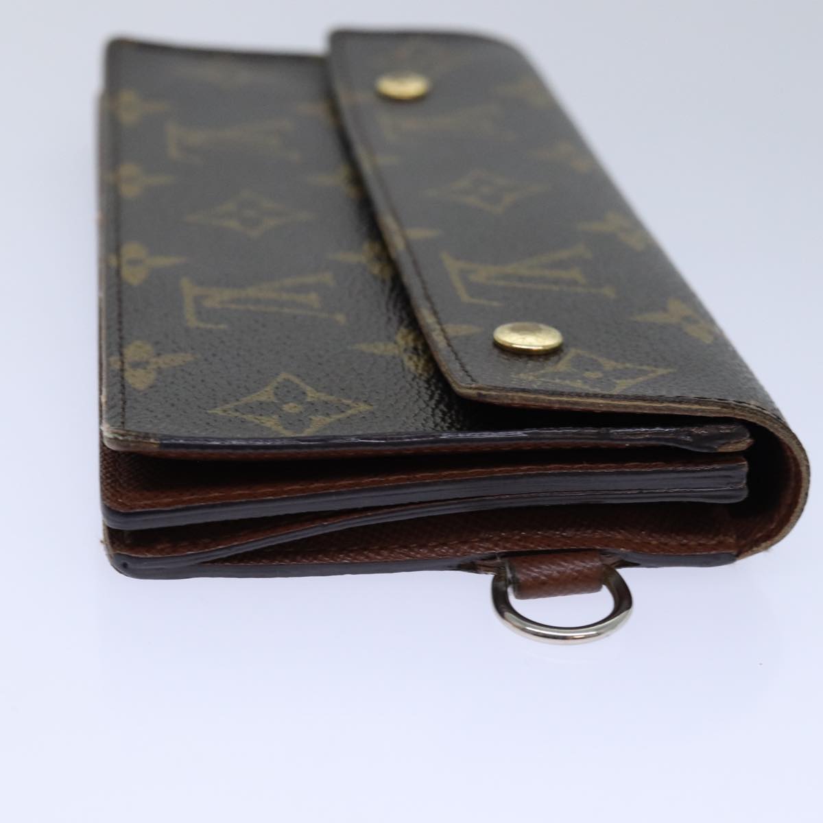 LOUIS VUITTON Monogram Portefeuille Acordion Long Wallet M58008 LV Auth 85315