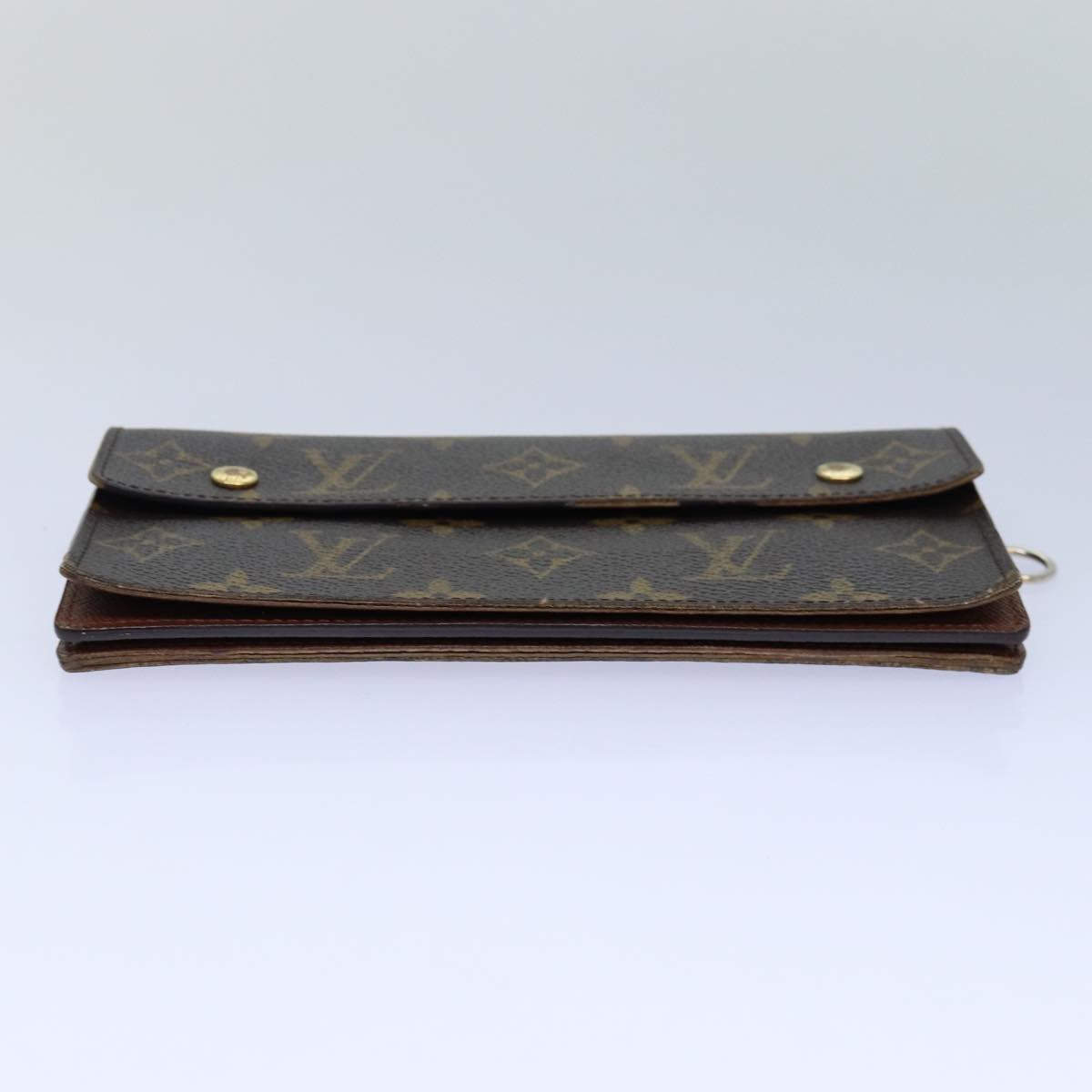 LOUIS VUITTON Monogram Portefeuille Acordion Long Wallet M58008 LV Auth 85315