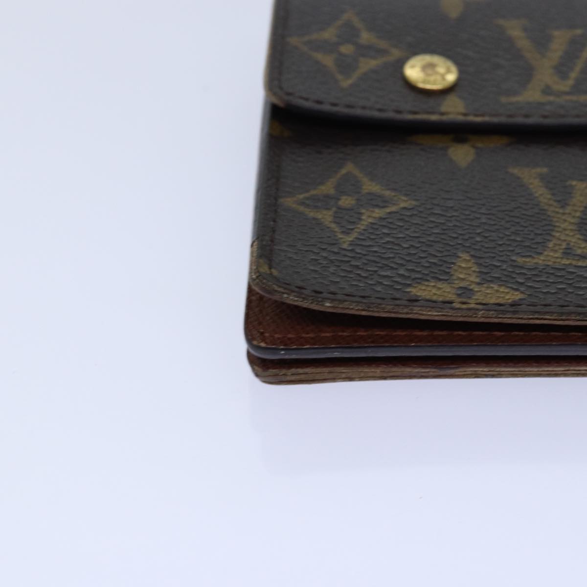 LOUIS VUITTON Monogram Portefeuille Acordion Long Wallet M58008 LV Auth 85315