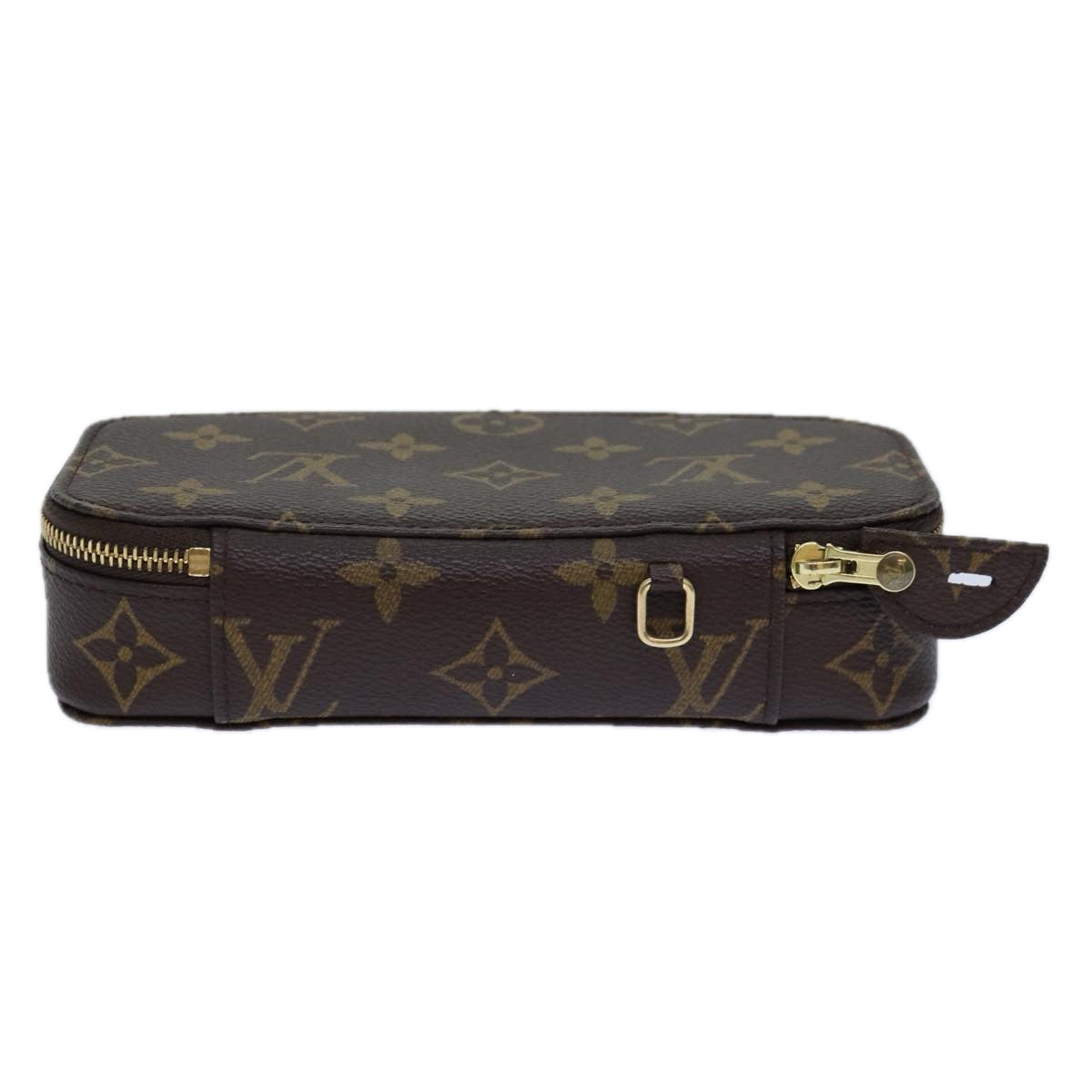 LOUIS VUITTON Monogram Poche Monte Carlo Jewelry Box M47352 LV Auth 85316 - 0