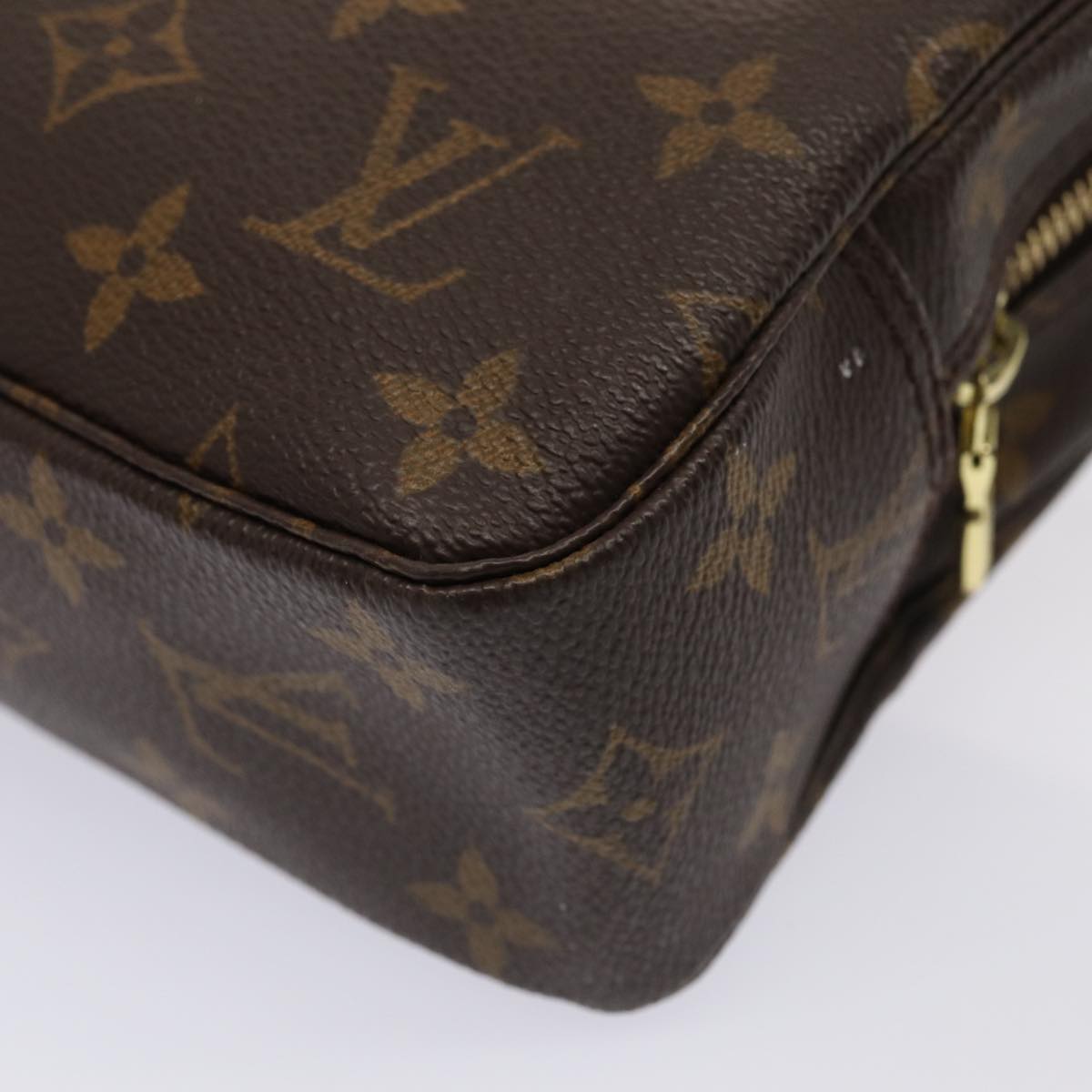 LOUIS VUITTON Monogram Trousse Toilette 23 Clutch Bag M47524 LV Auth 85327